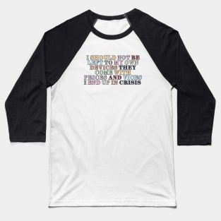 Anti-Hero Lyrics Baseball T-Shirt